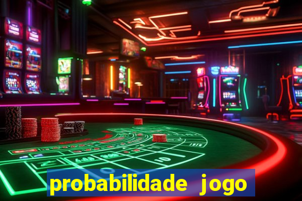 probabilidade jogo de futebol